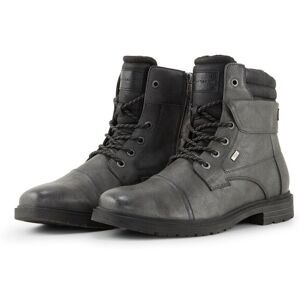 TOM TAILOR Herren Wasserdichte Stiefeletten mit Fütterung, grau, Uni, Gr. 42 TOM TAILOR Herren Wasserdichte Stiefeletten mit Fütterung, grau, Uni, Gr. 42