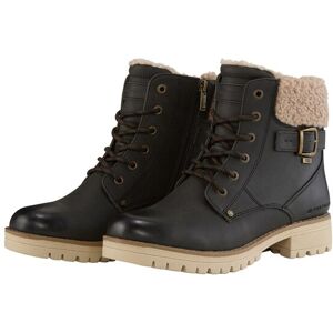 TOM TAILOR Damen Wasserdichte Stiefel mit Fütterung, schwarz, Uni, Gr. 38 TOM TAILOR Damen Wasserdichte Stiefel mit Fütterung, schwarz, Uni, Gr. 38
