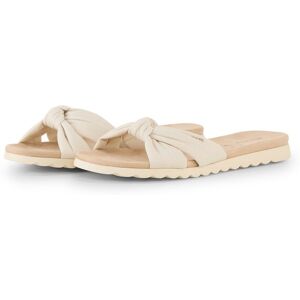 TOM TAILOR Damen Flache Sandalen mit weicher Sohle, weiß, Uni, Gr. 38 TOM TAILOR Damen Flache Sandalen mit weicher Sohle, weiß, Uni, Gr. 38