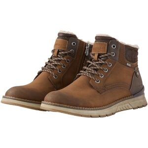 TOM TAILOR Herren Wasserdichte Stiefeletten mit Fütterung, braun, Uni, Gr. 43 TOM TAILOR Herren Wasserdichte Stiefeletten mit Fütterung, braun, Uni, Gr. 43