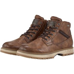 TOM TAILOR Herren Wasserdichte Schnürstiefeletten, braun, Uni, Gr. 43 TOM TAILOR Herren Wasserdichte Schnürstiefeletten, braun, Uni, Gr. 43