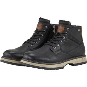 TOM TAILOR Herren Wasserdichte Schnürstiefeletten, schwarz, Uni, Gr. 40 TOM TAILOR Herren Wasserdichte Schnürstiefeletten, schwarz, Uni, Gr. 40