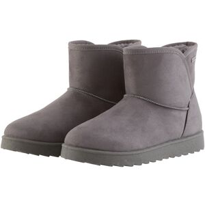 TOM TAILOR Damen Gefütterte Schneestiefel, grau, Uni, Gr. 36 TOM TAILOR Damen Gefütterte Schneestiefel, grau, Uni, Gr. 36