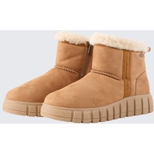 TOM TAILOR DENIM Damen Wasserfeste Schneestiefel, beige, Uni, Gr. 36 TOM TAILOR DENIM Damen Wasserfeste Schneestiefel, beige, Uni, Gr. 36
