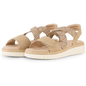 TOM TAILOR Damen Sandalen mit Flecht-Detail, beige, Uni, Gr. 40 TOM TAILOR Damen Sandalen mit Flecht-Detail, beige, Uni, Gr. 40