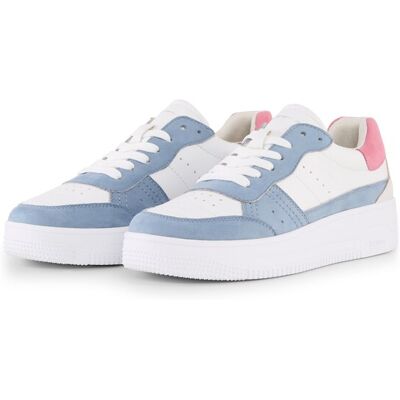 TOM TAILOR DENIM Damen Sneaker mit erhöhter Sohle, blau, Uni, Gr. 37 TOM TAILOR DENIM Damen Sneaker mit erhöhter Sohle, blau, Uni, Gr. 37