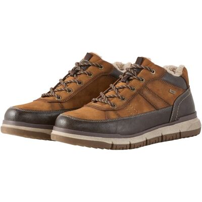 TOM TAILOR Herren Wasserdichte Schnürschuhe, braun, Uni, Gr. 42 TOM TAILOR Herren Wasserdichte Schnürschuhe, braun, Uni, Gr. 42