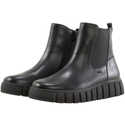 TOM TAILOR DENIM Damen Chelsea Boots mit Plateau-Sohle, schwarz, Uni, Gr. 39 TOM TAILOR DENIM Damen Chelsea Boots mit Plateau-Sohle, schwarz, Uni, Gr. 39