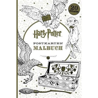 Harry Potter Postkartenmalbuch - 20 Illustrationen - Postkarten Harry Potter Postkartenmalbuch - 20 Illustrationen - Postkarten
