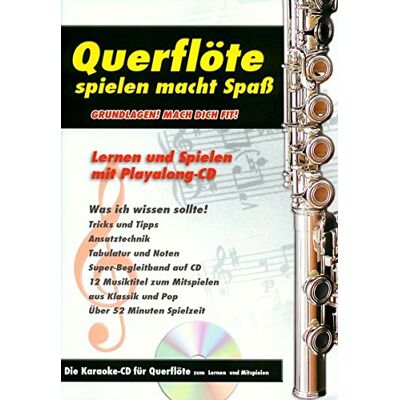 Streetlife - GEBRAUCHT Querflöte spielen macht Spaß! Karaoke CD zum Lernen - Buch mit Noten & 12 Liedern Streetlife - GEBRAUCHT Querflöte spielen macht Spaß! Karaoke CD zum Lernen - Buch mit Noten & 12 Liedern