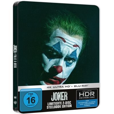 Philips Joker: Folie à Deux Limited Steelbook (4K UHD + Blu-ray) - Preis vom 24.06.2026 19:44:00 h Philips Joker: Folie à Deux Limited Steelbook (4K UHD + Blu-ray) - Preis vom 24.06.2026 19:44:00 h