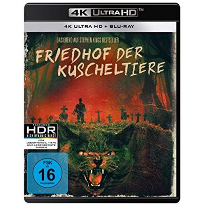 Stephen King - Friedhof der Kuscheltiere (4K Ultra HD) (+ Blu-ray 2D) - Preis vom 09.09.2026 20:02:14 h Stephen King - Friedhof der Kuscheltiere (4K Ultra HD) (+ Blu-ray 2D) - Preis vom 09.09.2026 20:02:14 h