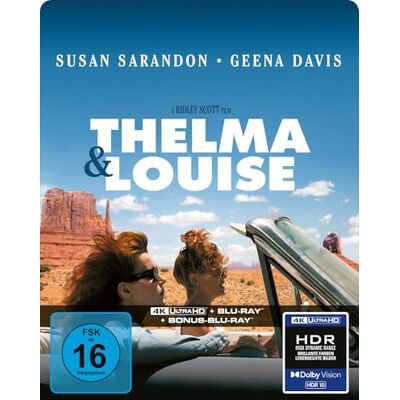 Scott Thelma & Louise - Limitertes SteelBook® (4K Ultra HD + Blu-ray + Bonus-Blu-ray) im Quarterslip - Preis vom 24.06.2026 19:44:00 h Scott Thelma & Louise - Limitertes SteelBook® (4K Ultra HD + Blu-ray + Bonus-Blu-ray) im Quarterslip - Preis vom 24.06.2026 19:44:00 h