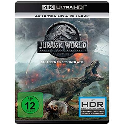 Bayona, Juan Antonio - Jurassic World: Das gefallene Königreich (4K Ultra HD) (+ Blu-ray 2D) - Preis vom 25.06.2026 23:23:36 h Bayona, Juan Antonio - Jurassic World: Das gefallene Königreich (4K Ultra HD) (+ Blu-ray 2D) - Preis vom 25.06.2026 23:23:36 h