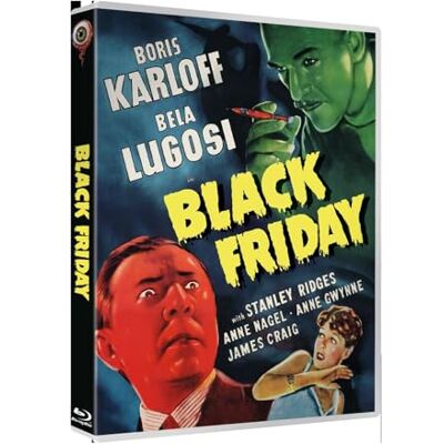 Lubin, Arthur R. - Black Friday (1940) - Dual-Disc Edition (Blu-ray+DVD) - Mit den Horror-Ikonen Boris Karloff und Bela Lugosi - Preis vom 25.06.2026 23:23:36 h Lubin, Arthur R. - Black Friday (1940) - Dual-Disc Edition (Blu-ray+DVD) - Mit den Horror-Ikonen Boris Karloff und Bela Lugosi - Preis vom 25.06.2026 23:23:36 h