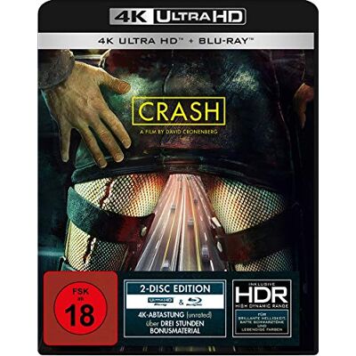 David Cronenberg - Crash (4K Ultra HD + Blu-ray 2D) - Preis vom 25.06.2026 23:23:36 h David Cronenberg - Crash (4K Ultra HD + Blu-ray 2D) - Preis vom 25.06.2026 23:23:36 h