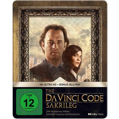 Ron Howard - The Da Vinci Code - Sakrileg (Steelbook, 2 4K-UHD+Bonus-Blu-ray) - Preis vom 09.09.2026 20:02:14 h Ron Howard - The Da Vinci Code - Sakrileg (Steelbook, 2 4K-UHD+Bonus-Blu-ray) - Preis vom 09.09.2026 20:02:14 h