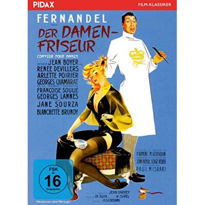 Jean Boyer - Der Damenfriseur (Coiffeur pour Dames) / Komödie mit dem unvergessenen Fernandel (Pidax Film-Klassiker) - Preis vom 26.06.2026 07:41:50 h Jean Boyer - Der Damenfriseur (Coiffeur pour Dames) / Komödie mit dem unvergessenen Fernandel (Pidax Film-Klassiker) - Preis vom 26.06.2026 07:41:50 h