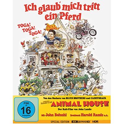 John Landis - Ich glaub mich tritt ein Pferd - Mediabook (4K Ultra HD) (+ Blu-ray) - Preis vom 25.06.2026 23:23:36 h John Landis - Ich glaub mich tritt ein Pferd - Mediabook (4K Ultra HD) (+ Blu-ray) - Preis vom 25.06.2026 23:23:36 h
