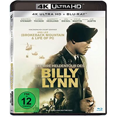 Die irre Heldentour des Billy Lynn (4K Ultra HD) (+ Blu-ray) - Preis vom 25.06.2026 23:23:36 h Die irre Heldentour des Billy Lynn (4K Ultra HD) (+ Blu-ray) - Preis vom 25.06.2026 23:23:36 h
