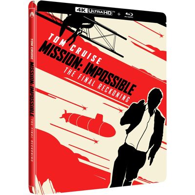 Tom Cruise - Blu-Ray 4K Uhd Mission: Impossible - The Final Reckoning (Steelbook) - Preis vom 25.06.2026 23:23:36 h Tom Cruise - Blu-Ray 4K Uhd Mission: Impossible - The Final Reckoning (Steelbook) - Preis vom 25.06.2026 23:23:36 h