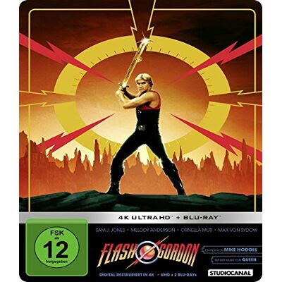 Mike Hodges - Flash Gordon - Limited Steelbook Edition (4K Ultra HD + Blu-ray) - Preis vom 24.06.2026 19:44:00 h Mike Hodges - Flash Gordon - Limited Steelbook Edition (4K Ultra HD + Blu-ray) - Preis vom 24.06.2026 19:44:00 h