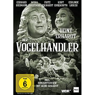 Kurt Wilhelm - Der Vogelhändler / Musikalische Verwechslungskomödie mit HEINZ ERHARDT + Bonus INTERVIEW MIT HEINZ ERHARDT - Preis vom 26.06.2026 19:40:26 h Kurt Wilhelm - Der Vogelhändler / Musikalische Verwechslungskomödie mit HEINZ ERHARDT + Bonus INTERVIEW MIT HEINZ ERHARDT - Preis vom 26.06.2026 19:40:26 h