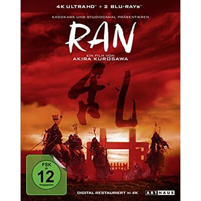 Akira Kurosawa - Ran / Special Edition (4K Ultra HD + 2 Blu-rays) - Preis vom 25.06.2026 23:23:36 h Akira Kurosawa - Ran / Special Edition (4K Ultra HD + 2 Blu-rays) - Preis vom 25.06.2026 23:23:36 h