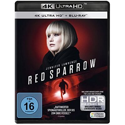 Red Sparrow (4K Ultra HD) (+ Blu-ray) - Preis vom 24.06.2026 19:44:00 h Red Sparrow (4K Ultra HD) (+ Blu-ray) - Preis vom 24.06.2026 19:44:00 h
