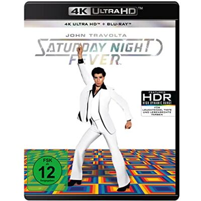 John Badham - Saturday Night Fever - 4K Ultra HD Blu-ray + Blu-ray (4K Ultra HD) - Preis vom 25.06.2026 23:23:36 h John Badham - Saturday Night Fever - 4K Ultra HD Blu-ray + Blu-ray (4K Ultra HD) - Preis vom 25.06.2026 23:23:36 h