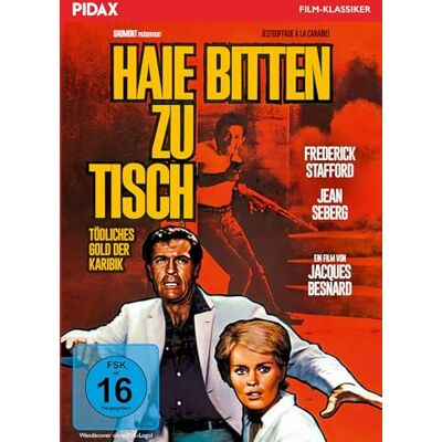 Jacques Besnard - Haie bitten zu Tisch (Estouffade à la Caraïbe) / Exotischer Abenteuerfilm mit Frederick Stafford („OSS 117“) und Jean Seberg (Pidax Film-Klassiker) - Preis vom 25.06.2026 23:23:36 h Jacques Besnard - Haie bitten zu Tisch (Estouffade à la Caraïbe) / Exotischer Abenteuerfilm mit Frederick Stafford („OSS 117“) und Jean Seberg (Pidax Film-Klassiker) - Preis vom 25.06.2026 23:23:36 h