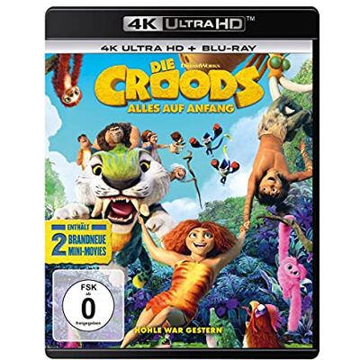 Kirk Die Croods - Alles auf Anfang (4K Ultra HD) (+ Blu-ray 2D) - Preis vom 09.09.2026 20:02:14 h Kirk Die Croods - Alles auf Anfang (4K Ultra HD) (+ Blu-ray 2D) - Preis vom 09.09.2026 20:02:14 h