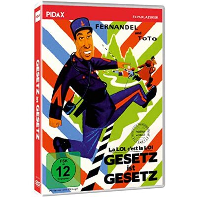 Christian-Jaque - Gesetz ist Gesetz (La loi, c’est la loi) / Komödie mit Fernandel (bek. als Don Camillo) und Totò mit dem Filmprädikat WERTVOLL (Pidax Film-Klassiker) - Preis vom 26.06.2026 07:41:50 h Christian-Jaque - Gesetz ist Gesetz (La loi, c’est la loi) / Komödie mit Fernandel (bek. als Don Camillo) und Totò mit dem Filmprädikat WERTVOLL (Pidax Film-Klassiker) - Preis vom 26.06.2026 07:41:50 h