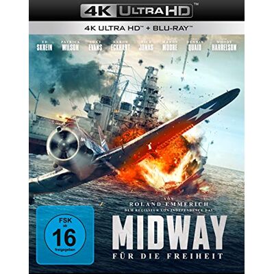 Roland Midway - Für die Freiheit (4K Ultra HD) (+ Blu-ray 2D) - Preis vom 26.06.2026 07:41:50 h Roland Midway - Für die Freiheit (4K Ultra HD) (+ Blu-ray 2D) - Preis vom 26.06.2026 07:41:50 h