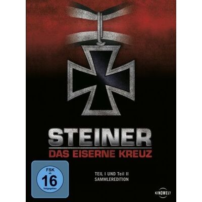 Sam Peckinpah - Steiner - Das Eiserne Kreuz, Teil 1 und Teil 2 (Sammleredition, 2 Discs) - Preis vom 24.10.2026 11:42:45 h Sam Peckinpah - Steiner - Das Eiserne Kreuz, Teil 1 und Teil 2 (Sammleredition, 2 Discs) - Preis vom 24.10.2026 11:42:45 h
