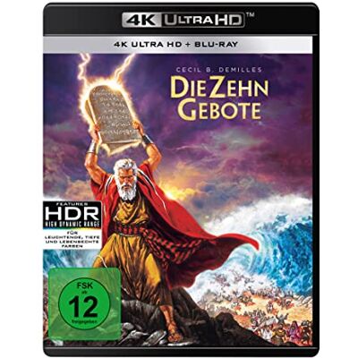 Cecil B. DeMille - Die Zehn Gebote (4K Ultra HD) (+ Blu-ray2D) - Preis vom 26.06.2026 07:41:50 h Cecil B. DeMille - Die Zehn Gebote (4K Ultra HD) (+ Blu-ray2D) - Preis vom 26.06.2026 07:41:50 h