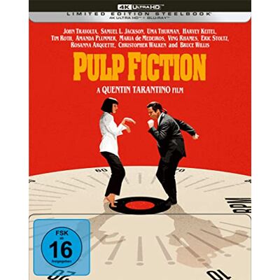 Quentin Tarantino - Pulp Fiction - Steelbook - Preis vom 24.06.2026 19:44:00 h Quentin Tarantino - Pulp Fiction - Steelbook - Preis vom 24.06.2026 19:44:00 h