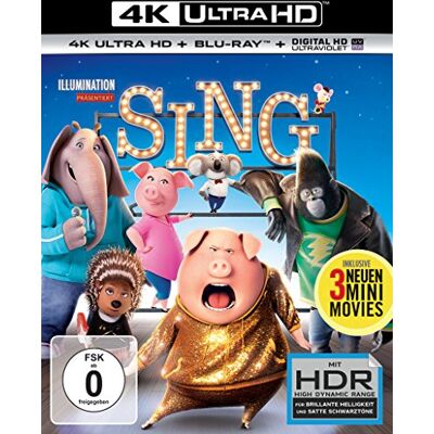 Garth Jennings - Sing (4K Ultra HD) (+ Blu-ray) - Preis vom 25.07.2026 19:40:04 h Garth Jennings - Sing (4K Ultra HD) (+ Blu-ray) - Preis vom 25.07.2026 19:40:04 h