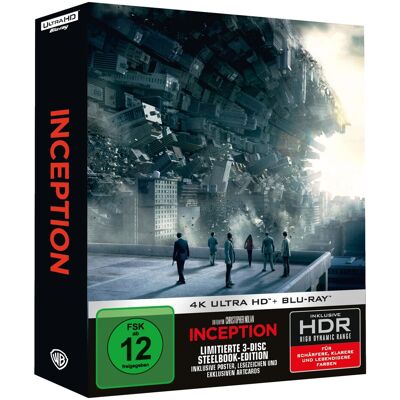 Christopher Nolan - Inception - Ultimate Collector's Edition (4K Ultra HD + Blu-ray + Bonus-Blu-ray) - Preis vom 25.06.2026 23:23:36 h Christopher Nolan - Inception - Ultimate Collector's Edition (4K Ultra HD + Blu-ray + Bonus-Blu-ray) - Preis vom 25.06.2026 23:23:36 h