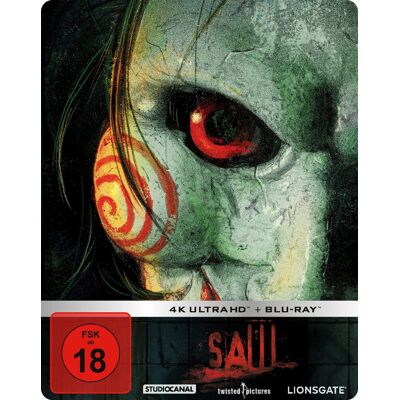 James Wan - SAW - Limited Steelbook Edition (4K Ultra-HD) (+ Blu-ray 2D) - Preis vom 26.06.2026 07:41:50 h James Wan - SAW - Limited Steelbook Edition (4K Ultra-HD) (+ Blu-ray 2D) - Preis vom 26.06.2026 07:41:50 h