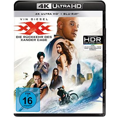 Rob Cohen - xXx - Die Rückkehr des Xander Cage (4K Ultra HD) (+ Blu-ray) - Preis vom 24.10.2026 11:42:45 h Rob Cohen - xXx - Die Rückkehr des Xander Cage (4K Ultra HD) (+ Blu-ray) - Preis vom 24.10.2026 11:42:45 h