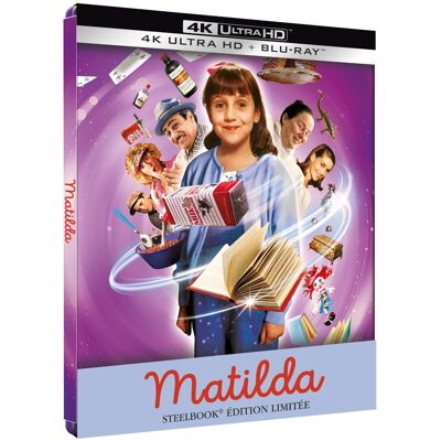 Danny DeVito - MATILDA - COMBO UHD 4K + BD - STEELBOOK - EDITION LIMITEE - Preis vom 25.06.2026 23:23:36 h Danny DeVito - MATILDA - COMBO UHD 4K + BD - STEELBOOK - EDITION LIMITEE - Preis vom 25.06.2026 23:23:36 h