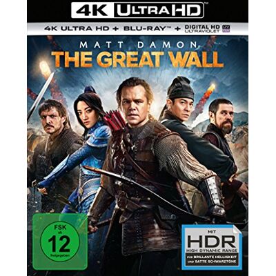 Zhang Yimou - The Great Wall (4K Ultra HD) (+ Blu-ray) - Preis vom 25.06.2026 23:23:36 h Zhang Yimou - The Great Wall (4K Ultra HD) (+ Blu-ray) - Preis vom 25.06.2026 23:23:36 h