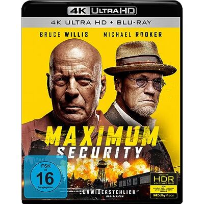 O'Reilly, Sean Patrick - Maximum Security (4K Ultra HD) (+Blu-ray) - Preis vom 26.06.2026 07:41:50 h O'Reilly, Sean Patrick - Maximum Security (4K Ultra HD) (+Blu-ray) - Preis vom 26.06.2026 07:41:50 h