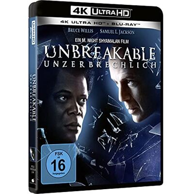 M. Night Shyamalan - Unbreakable - Unzerbrechlich (4K Ultra HD) (+ Blu-ray 2D) - Preis vom 25.06.2026 23:23:36 h M. Night Shyamalan - Unbreakable - Unzerbrechlich (4K Ultra HD) (+ Blu-ray 2D) - Preis vom 25.06.2026 23:23:36 h