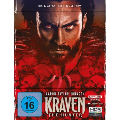 J.C. Chandor - Kraven the Hunter - Limited Steelbook (4K Ultra HD + Blu-ray) - Preis vom 25.06.2026 23:23:36 h J.C. Chandor - Kraven the Hunter - Limited Steelbook (4K Ultra HD + Blu-ray) - Preis vom 25.06.2026 23:23:36 h