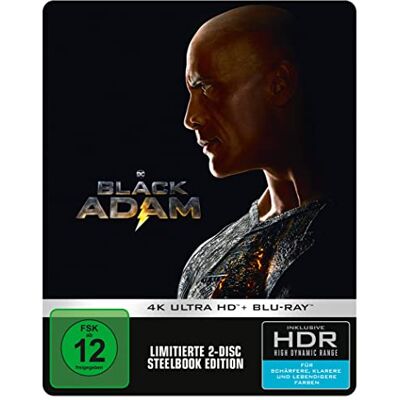 Dwayne Johnson - Black Adam Limited Steelbook (4K Ultra HD + Blu-ray) - Preis vom 25.06.2026 23:23:36 h Dwayne Johnson - Black Adam Limited Steelbook (4K Ultra HD + Blu-ray) - Preis vom 25.06.2026 23:23:36 h