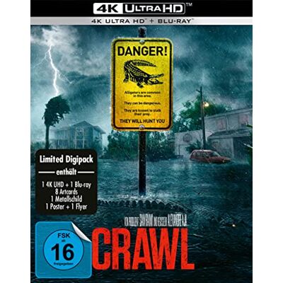 Alexandre Aja - Crawl - 4K Ultra HD Blu-ray + Blu-ray / Limited Digipack (4K Ultra HD) - Preis vom 25.06.2026 23:23:36 h Alexandre Aja - Crawl - 4K Ultra HD Blu-ray + Blu-ray / Limited Digipack (4K Ultra HD) - Preis vom 25.06.2026 23:23:36 h