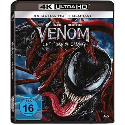 Andy Serkis - Venom: Let There Be Carnage (4K Ultra HD) (+ Blu-ray 2D) - Preis vom 24.10.2026 11:42:45 h Andy Serkis - Venom: Let There Be Carnage (4K Ultra HD) (+ Blu-ray 2D) - Preis vom 24.10.2026 11:42:45 h