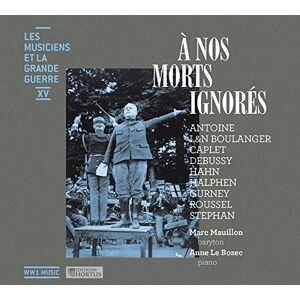 Marc Les Musiciens et la Grande Guerre Vol.15 : a Nos Morts Ignorés - Preis vom 13.06.2026 05:28:29 h Marc Les Musiciens et la Grande Guerre Vol.15 : a Nos Morts Ignorés - Preis vom 13.06.2026 05:28:29 h